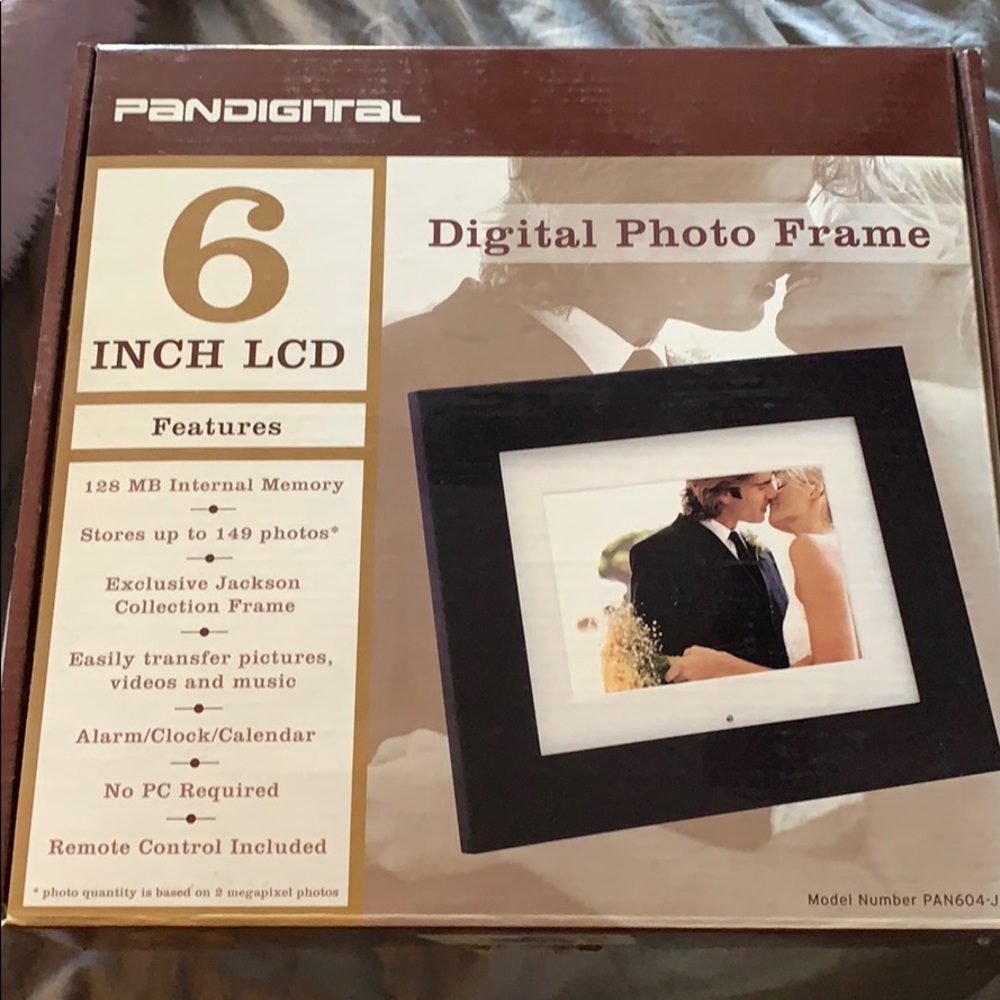 6inch LCD digital photo frame